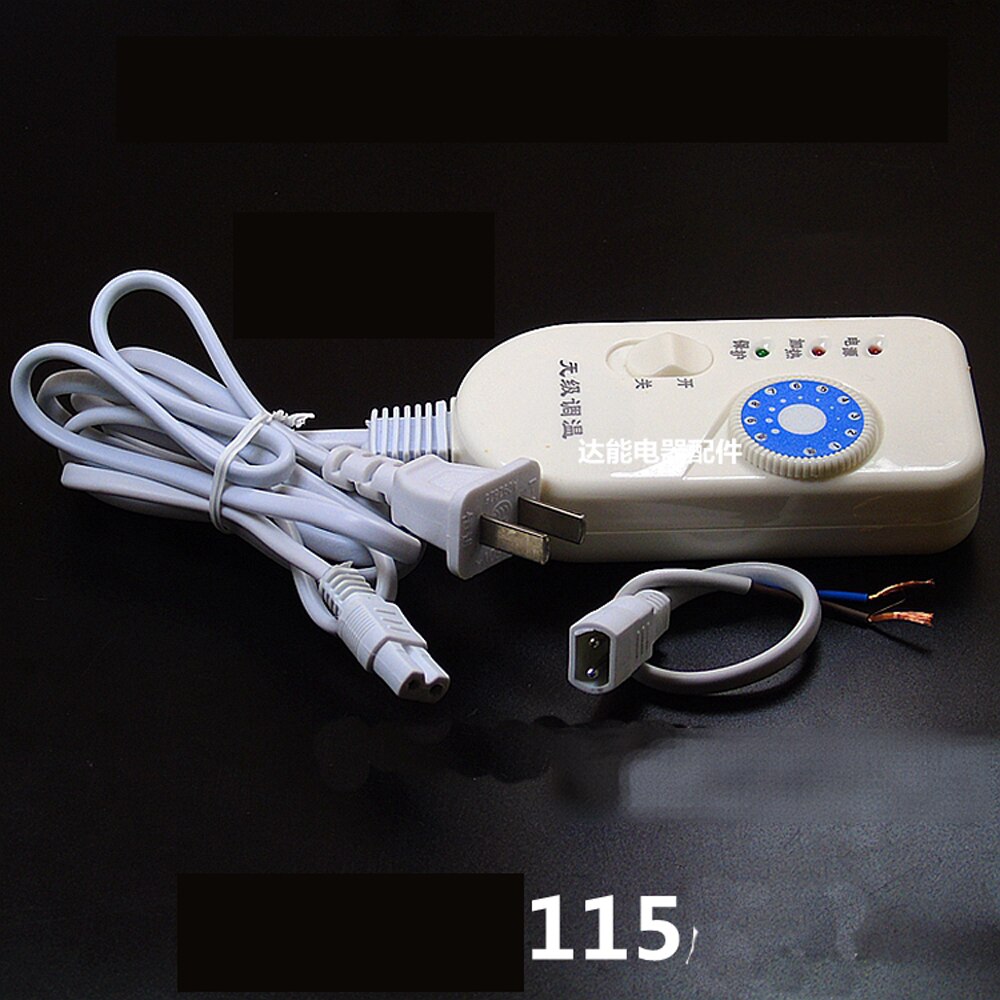 Elektrische Deken Plug Warme Pasta Pads Voet Handwarmer Converter Plug Adapter Plug Europa Elektrische Koellichaam Plug