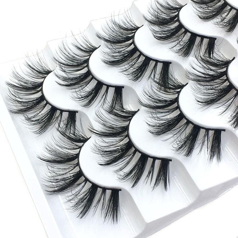 Ldianer False Eyelashes Vendor Cross Curl Thick Mu Grandado 5436