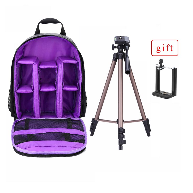 Camera Tas DSLR Digitale Multi-functionele Kleine Video Rugzak Waterdichte Outdoor Camera Tas: Donkergrijs