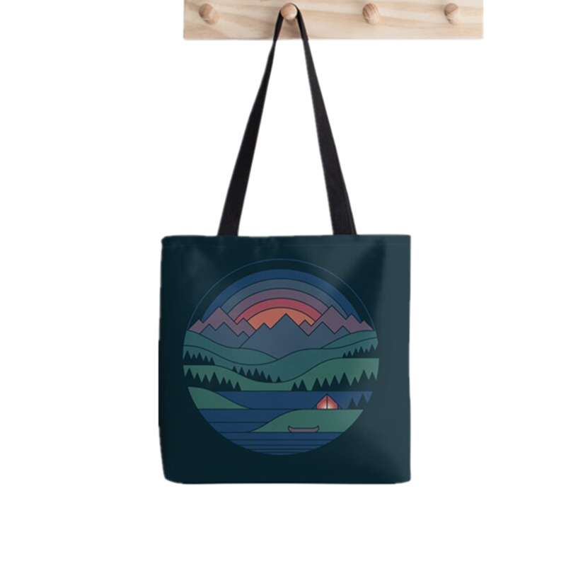 Shopper Sphynx Cat Cartoon printed Tote Bag women Harajuku shopper handbag girl Shoulder shopping bag Lady Canvas Bag: F797