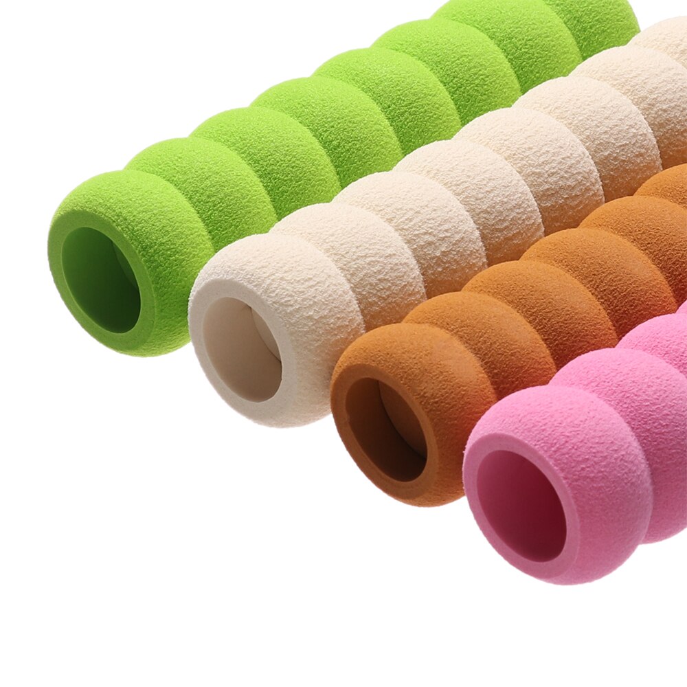 2/5 Pcs Soft Foam Door Handle Protector Elastic Door Handle Cover Spiral Doorknob Guard Anti-collision Door Stopper Baby Safety