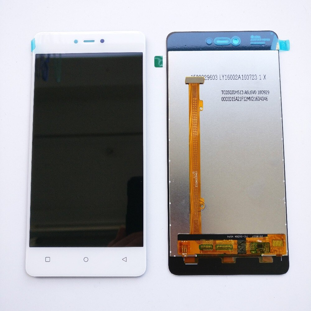 Ensemble écran tactile LCD blanc de remplacement, 100% pouces, pour Allview X3 Soul Lite, 5.0 testé,