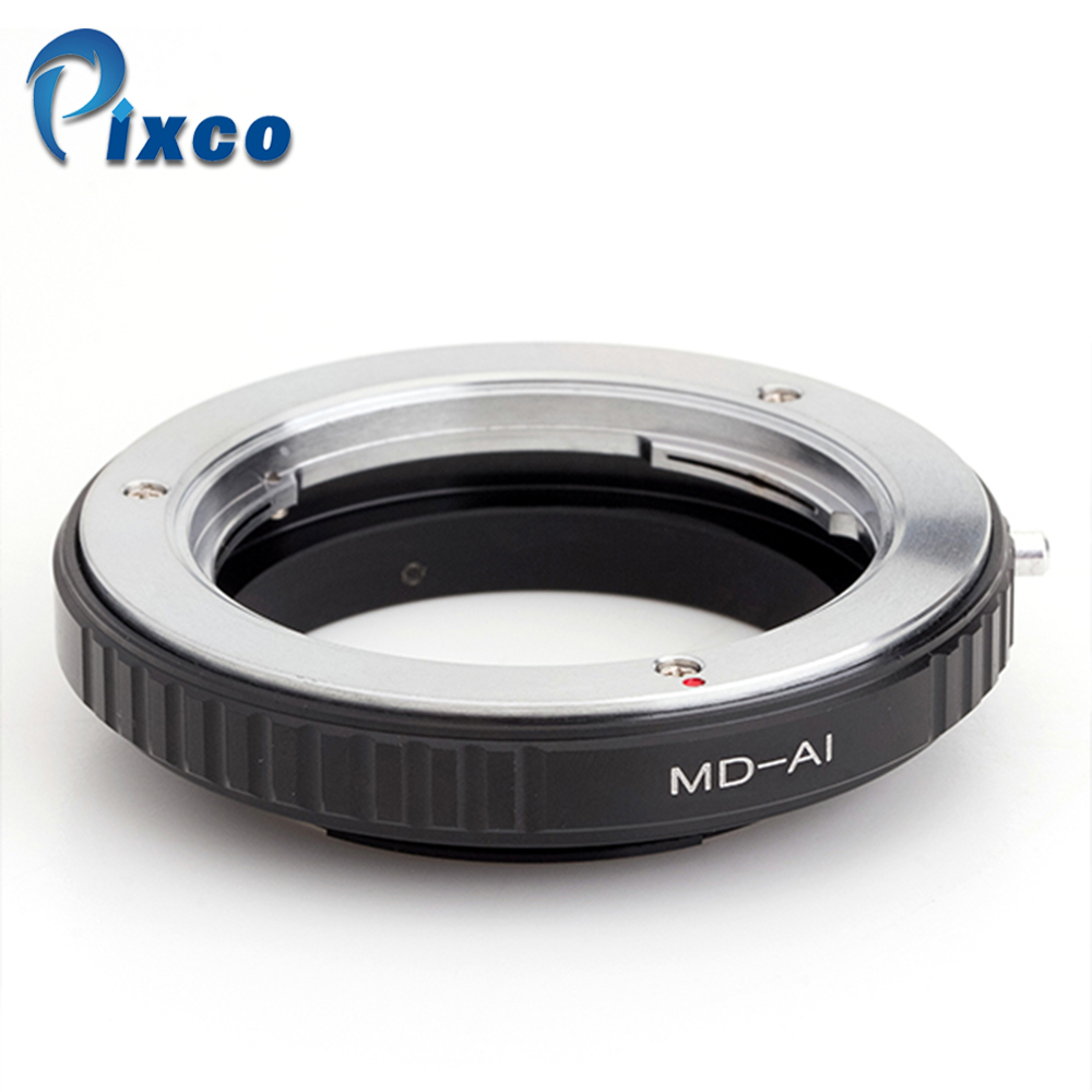 Pixco Macro lens Adapter Ring Geen Glas Werkt Voor Minolta MD MC Lens Nikon F Mount camera Adapter Ring voor D3100 D5100