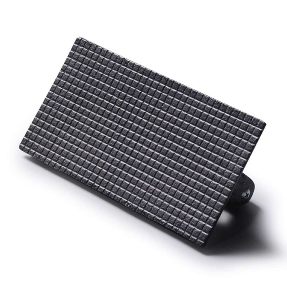 Meat Press Steak BBQ Cast Iron Weight Press Plate With Wooden Handle Grill