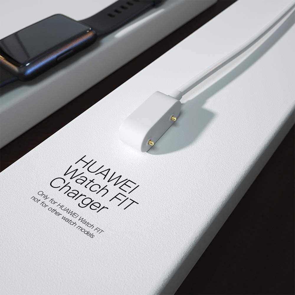 Oplader Voor Huawei Horloge Fit Vervanging Usb Laders Oplaadkabel 100Cm Accessoires Wit