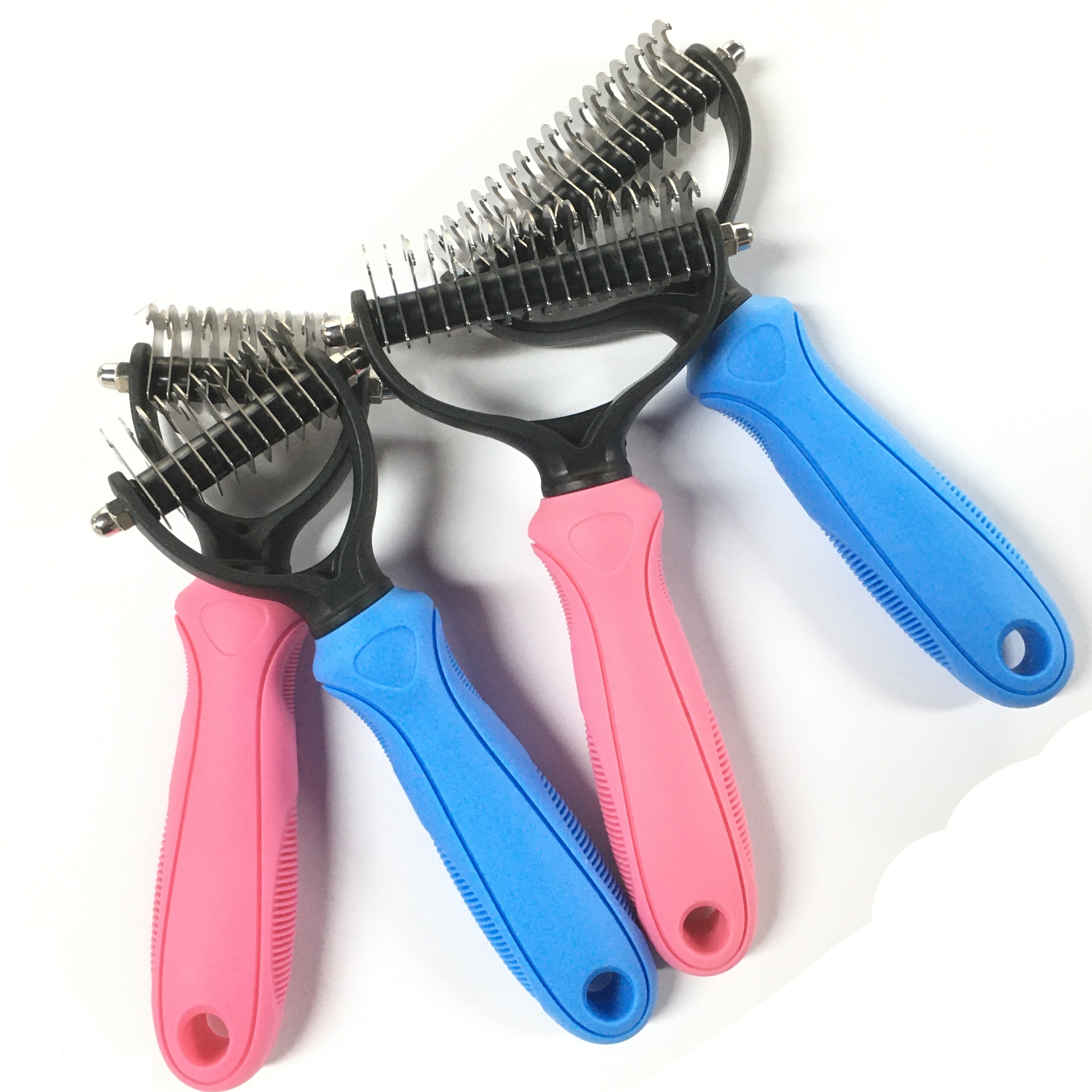 Hair Removal Comb for Pet Cats and Dogs Hair Removal Dust Removal Combs Scattered Fur Trimming Tools Long Hair Curly Comb