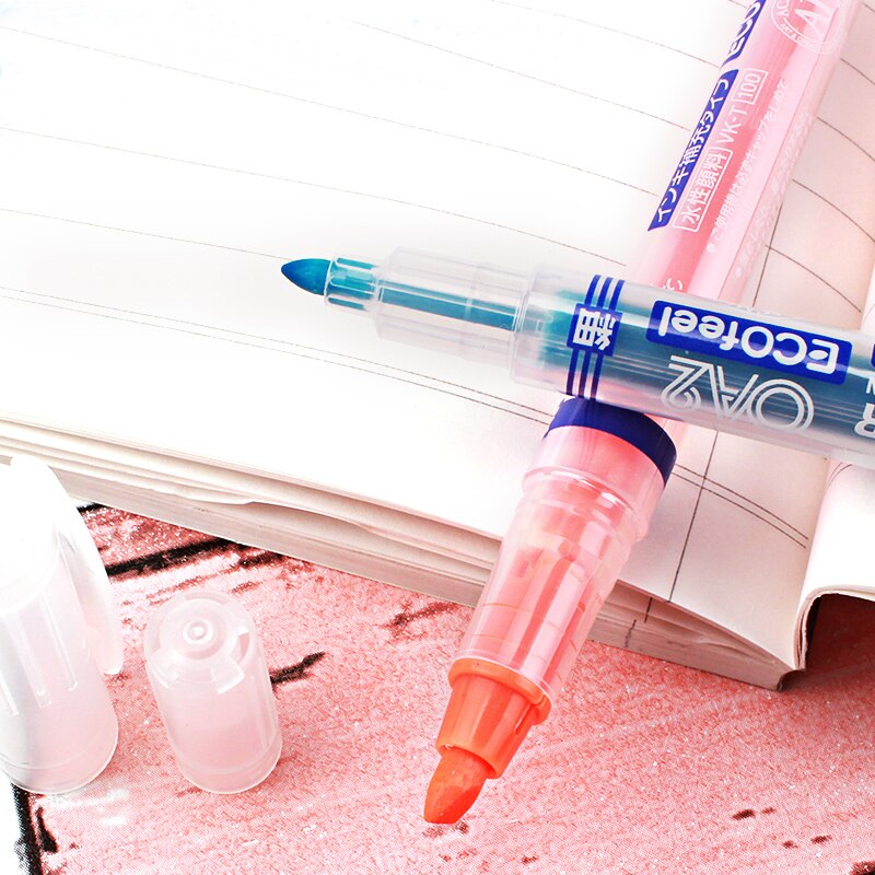 Japan sakura dobbelthovedet highlighter tusch elevspecifik vandbaseret tusch