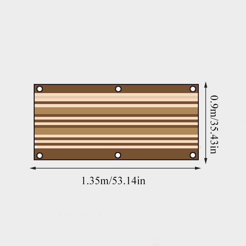 Gorące sprzedawane zasłona zaciemniająca anty-uv osłona przeciwsłoneczna okno 6-Szpilka siatka cieniująca balkon odcień izolacji cieplnej netto pokój słoneczny ogród akcesoria: 1.8X1.8m
