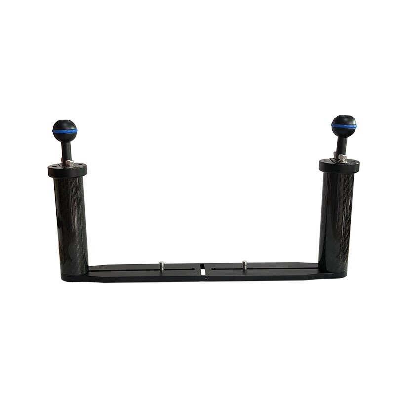 Dubbele Handvatten Aluminium Tray Stabilizer Voor Onderwater Camera Behuizingen - Duik Camera Beugel