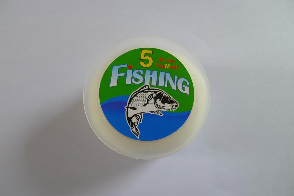 Goture PVA filet de pêche carpe pêche longue coulée filet d'appâtage 5M maille étroite instantanée fondu Net mangeoire accessoires de pêche attirail: N