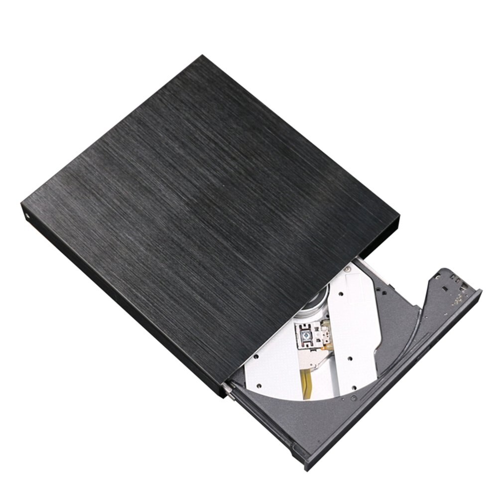 USB 3.0 Aluminum Extruded External Hard Drive DVD Burner For Laptop USB CD/DVD-RW Writer Burner External Hard Drive