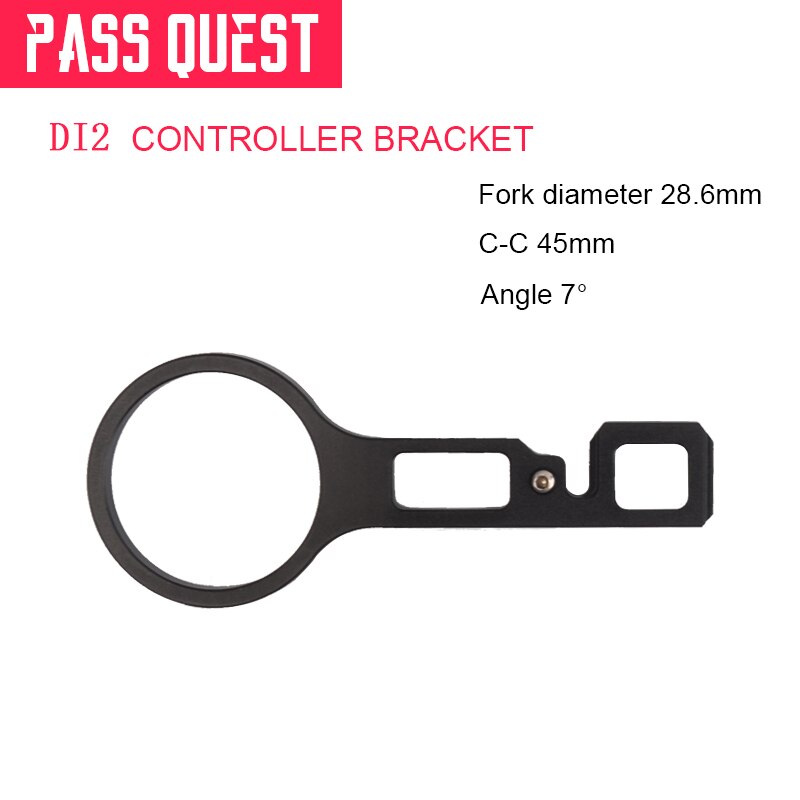 Pass Quest Di2 Controller Beugel 28.6 /31.8Mm Fiets Houder Batterij Mount Voor Giant OD2 Shimano Di2 Junction Fiets uitbreiden Houder: 28.6mm 45mm 7