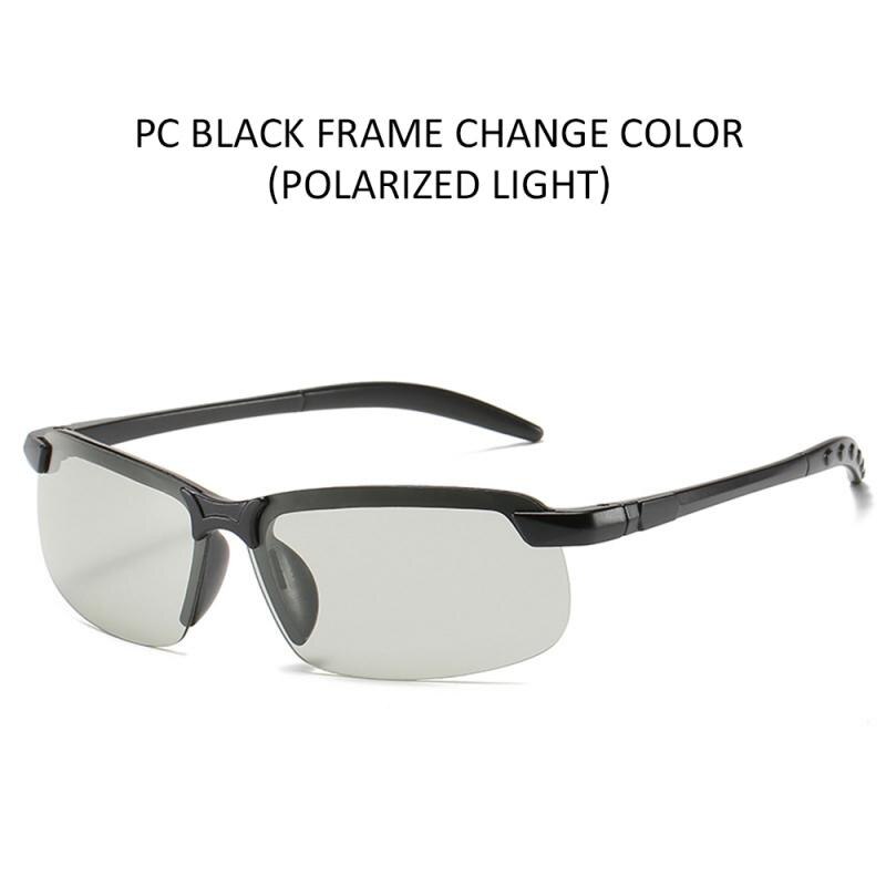 Glasses Очки Polarized Sunglasses Alloy Glasses Color Changing Glasses Driver Driving Fishing Sunglasses Car Accessories: 5