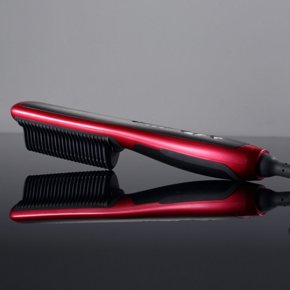 Straight Hair Straight Hair Straightener Dual-Use Does Not Hurt Straight Pull Plywood Comb Ceramic Hairdressing Tools