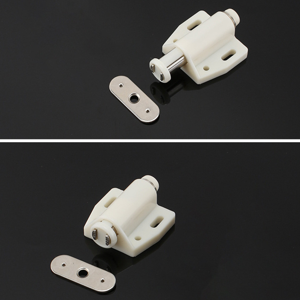 4/8 Pc Set Einzigen Magnet Schrank Fänge Druck Push Zu Öffnen Unsichtbare Möbel Schrank Schrank Tür Stopper näher Hardware
