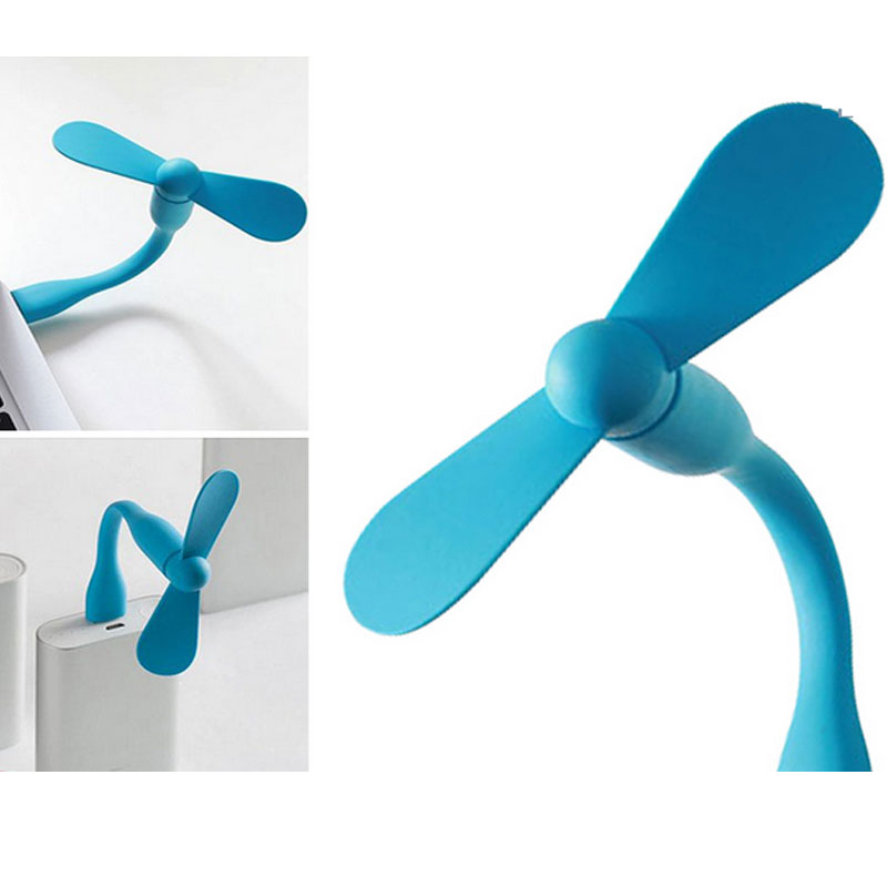 ! Mini ventilador USB Flexible portátil, ventilador de refrigeración desmontable para PC, Banco de energía, dispositivos USB,