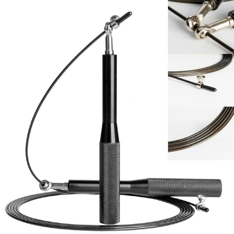 Wire Skipping Adjustable Jump Rope Fitness Sport Gym Exercise Equipment Tool Adjustable Bearing Speed Fitness