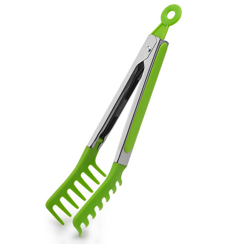 Pinzas creativas para Fideos, utensilios de cocina con mango de acero inoxidable, pinzas para alimento, Pasta, espagueti, accesorios para el hogar