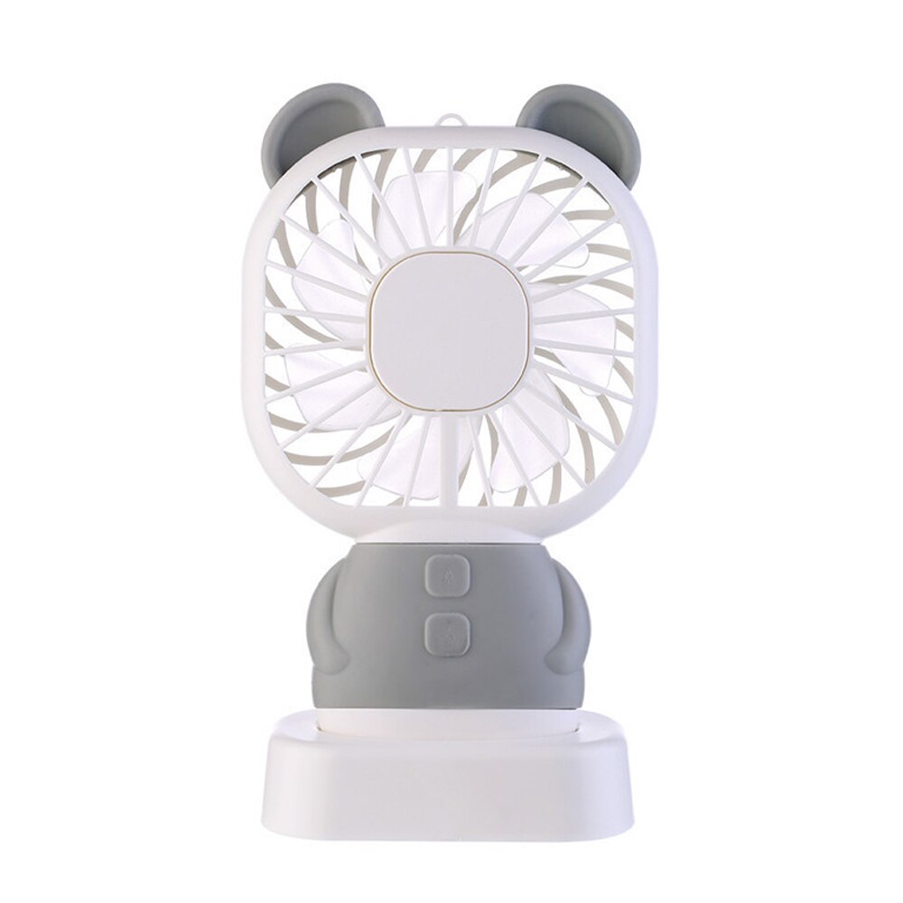 Handheld Mini Fan USB Foldable Handheld Desk Fan Portable Fan Aromatherapy Fans With LED Night Lamp Outdoor Travel Air Cooler