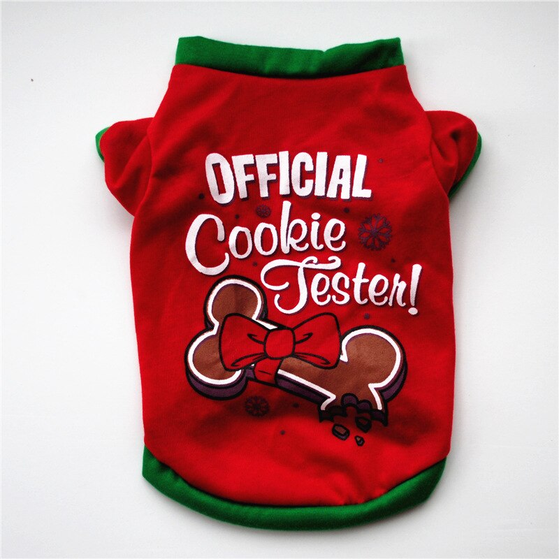 Hond Kerst Kleding Hond Kleding Kerst Kostuum Fabriek Direct Decoratie Jurk Voor Kleine Honden Huisdieren Kleding Winter: RD / XS