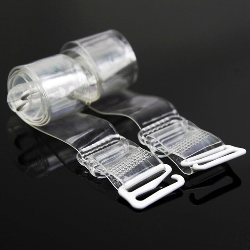 1cm brede, doorzichtige bh-bandjes voor vrouwen, verstelbare, onzichtbare, transparante bh-bandjes, schouderband zonder rug, bh-verlengstuk, accessoires