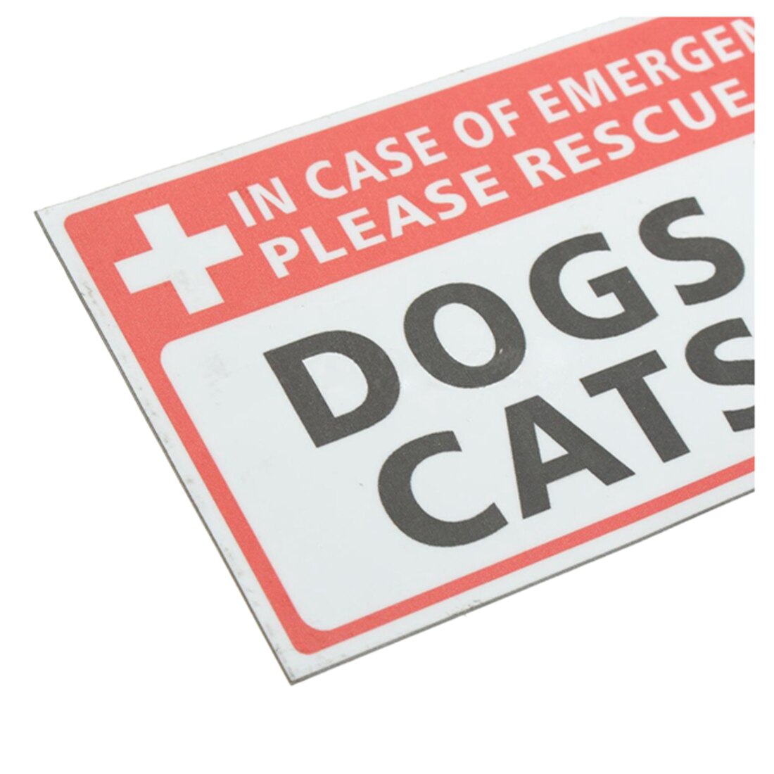 10Pc In Geval Van Nood Rescue Mijn Honden Kat Sticker Vinyl Decal Besparen Huisdier Veiligheid