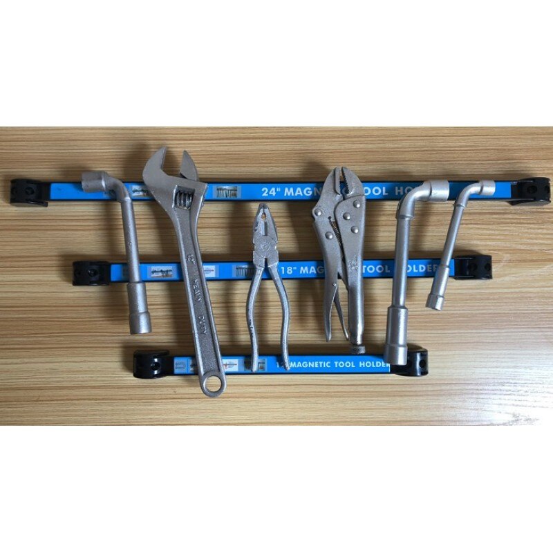 wrench Storage Hardware Tools box Magnetic Tool Storage Rack Box Wall-mounted Magnetic Suction Storage tool