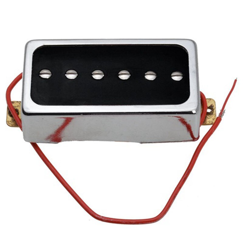 P90 elektriske guitar pickup humbucker størrelse single coil pickup guitar dele og tilbehør: Sort