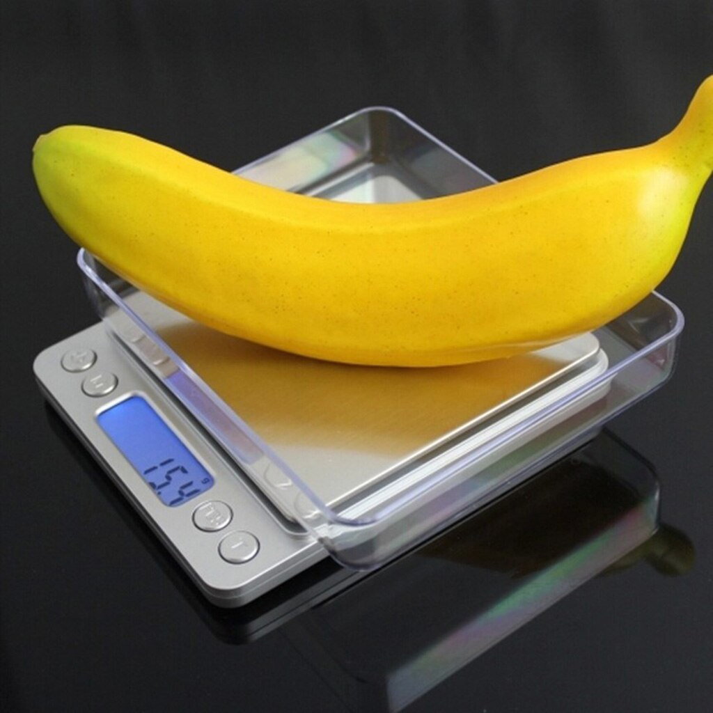 Accurate Electronic Kitchen Gram Weighing Measuring Scale Stainless Steel