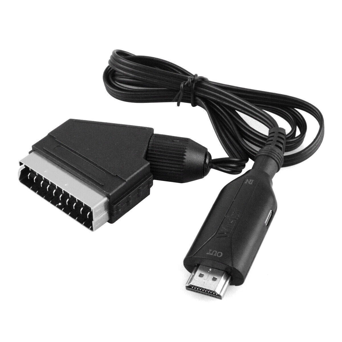 SCART To HDMI Video Audio Upscale Converter Adapter 1080P/NTSC/PAL For HD TV DVD for Sky Box STB Plug and Play