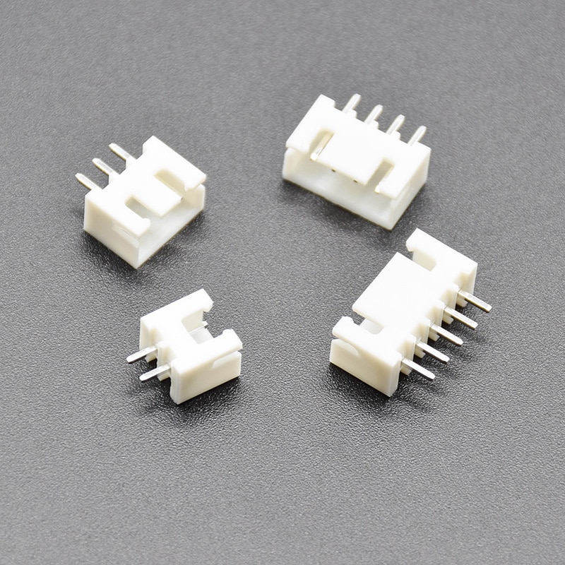 50 Stks/partij XH2.54 Pin Header Connector 2P 3P 4 P 5P 6Pin 2.54Mm Pitch Xh Voor pcb Jst Teminal