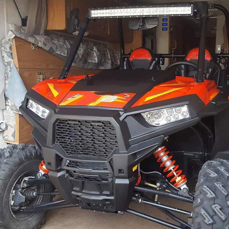 The 32-Inch LED Light Bar Mounting Bracket Under the Roof Is for the Polaris RZR XP 1000 900