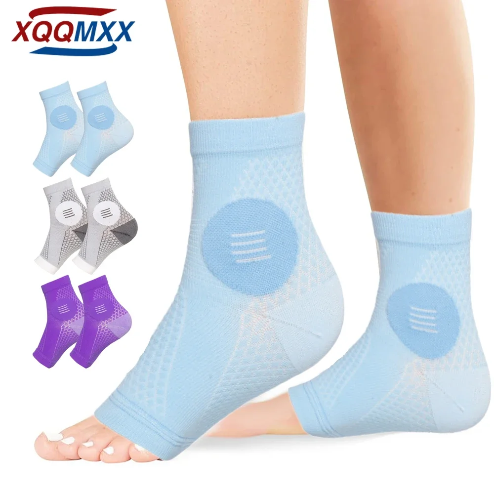 1Pair Neuropathy Socks - Peripheral Neuritis Compression Sleeves for Nerve Damage Pain,Ankle Gout,Plantar Fasciitis Relief Brace