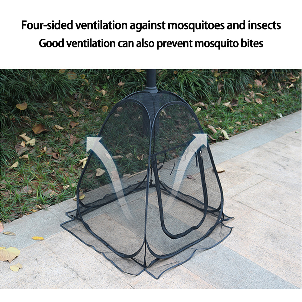 Portable Camping Tent Breathable Mesh Automatic Bracket Tents Anti-mosquito Tents 1 Person Ultralight Mosquito Net Tent Mesh