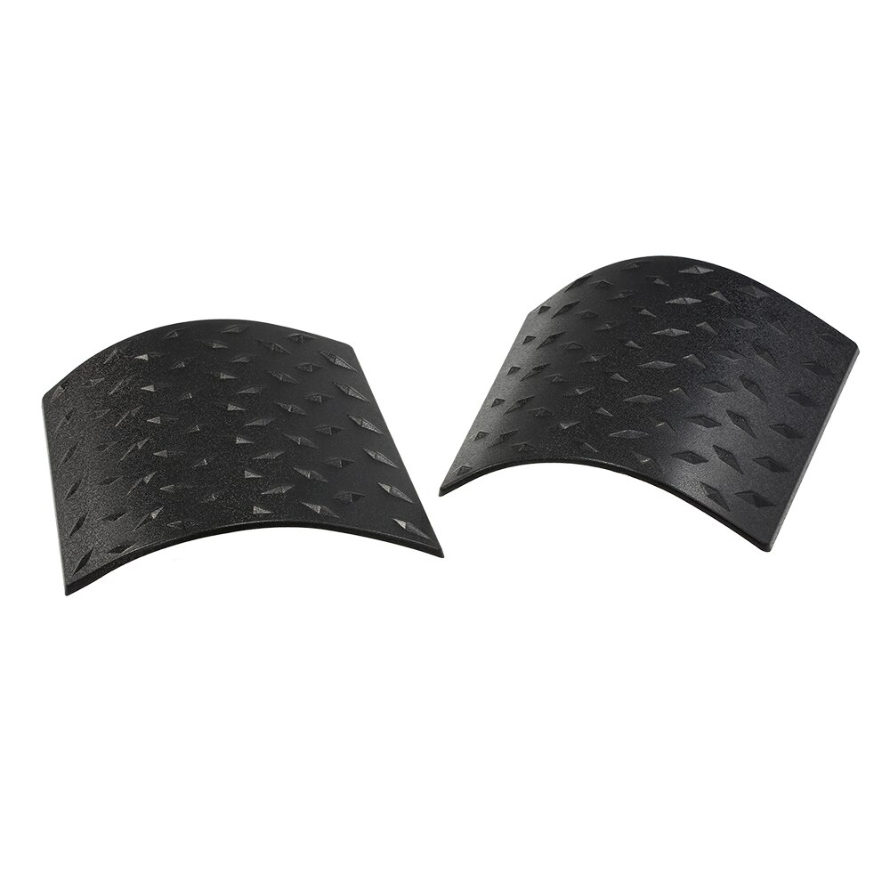 ABS kamizelka kuloodporna akcesoria samochodowe osłona kamizelka kuloodporna po stronie samochodu zewnętrzna osłona pokrywa 2 sztuk dla jeep kowboj TJ 1997-2006 JK 2007-2016