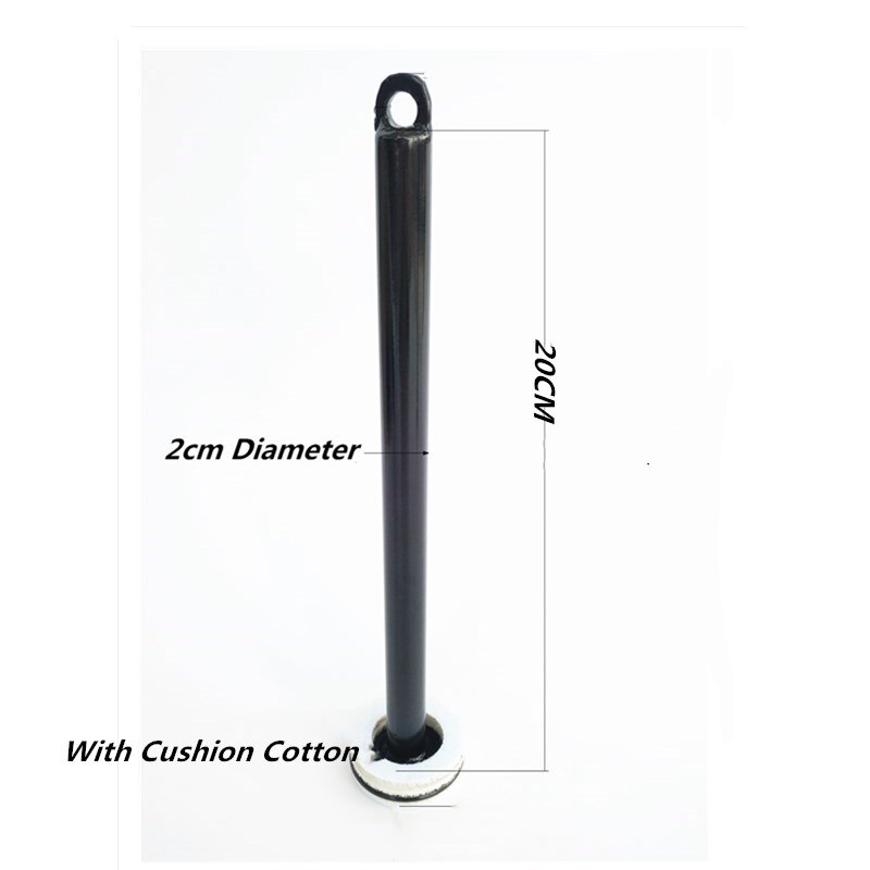 Gym Fitness Strength Training Grip Non-slip Handle Barbell Plate Loading Pin Bottom Bracket Muscle Exercise Lifting Accessories: 2cmx20cm