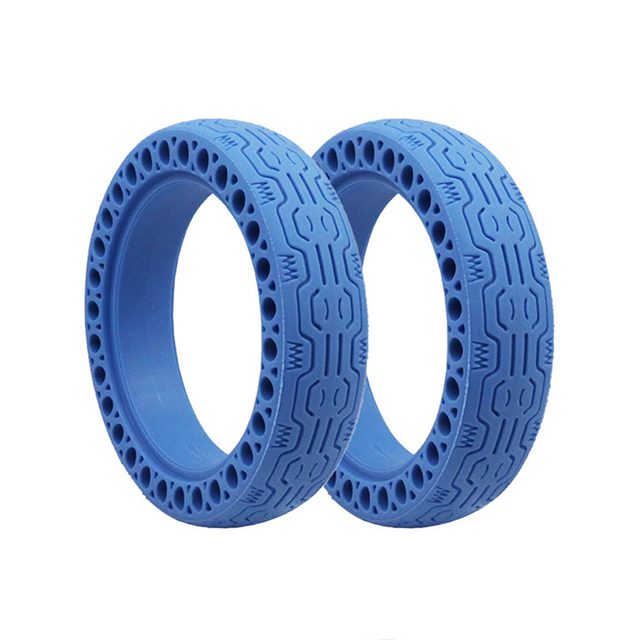 10 Inch Solid Band Elektrische Scooter Rubber Band Voor-Ninebot Max G30/Pro/Plus Elektrische Scooter Accessoires: Blue