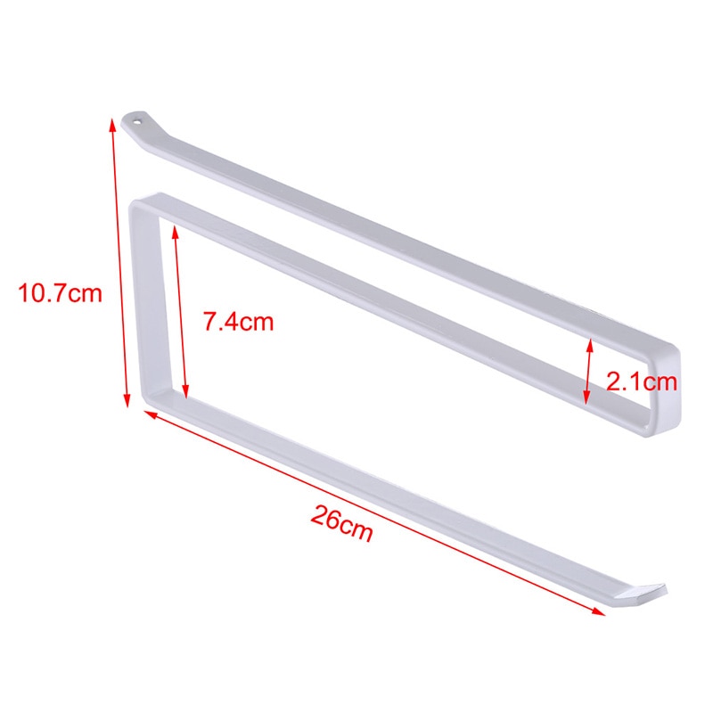 Kitchen Toilet Paper Holder Tissue Holder Hanging Bathroom Toilet Paper Holder Roll Paper Holder Towel Rack Stand: Default Title