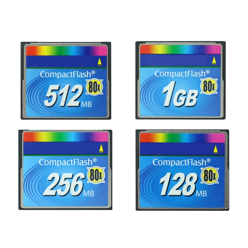 Original! 128mb 256mb 512mb 1gb compactflash -kort 80x cf -kort compact flash -minneskort