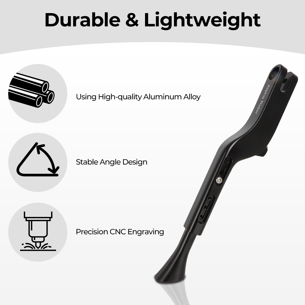 Soporte de motocicleta para Surron Light Bee sur-ron Sur Ron X S X160 X260 soporte lateral ajustable para pierna de soporte de bicicleta eléctrica de cross