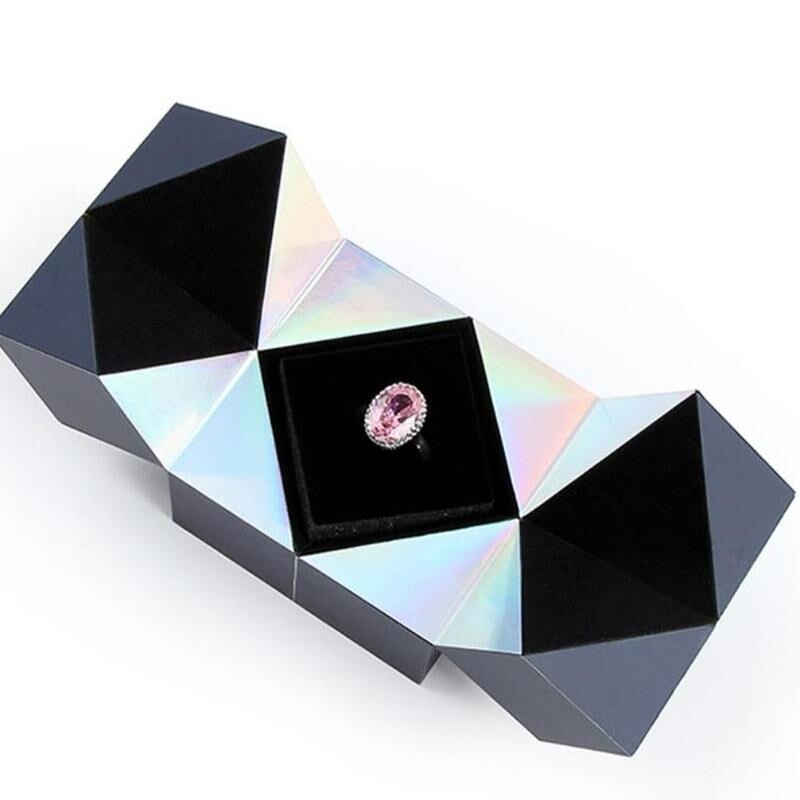 Ring Armband En Puzzel Sieraden Doos Ketting Armband Oorbellen Ring Box Verpakking