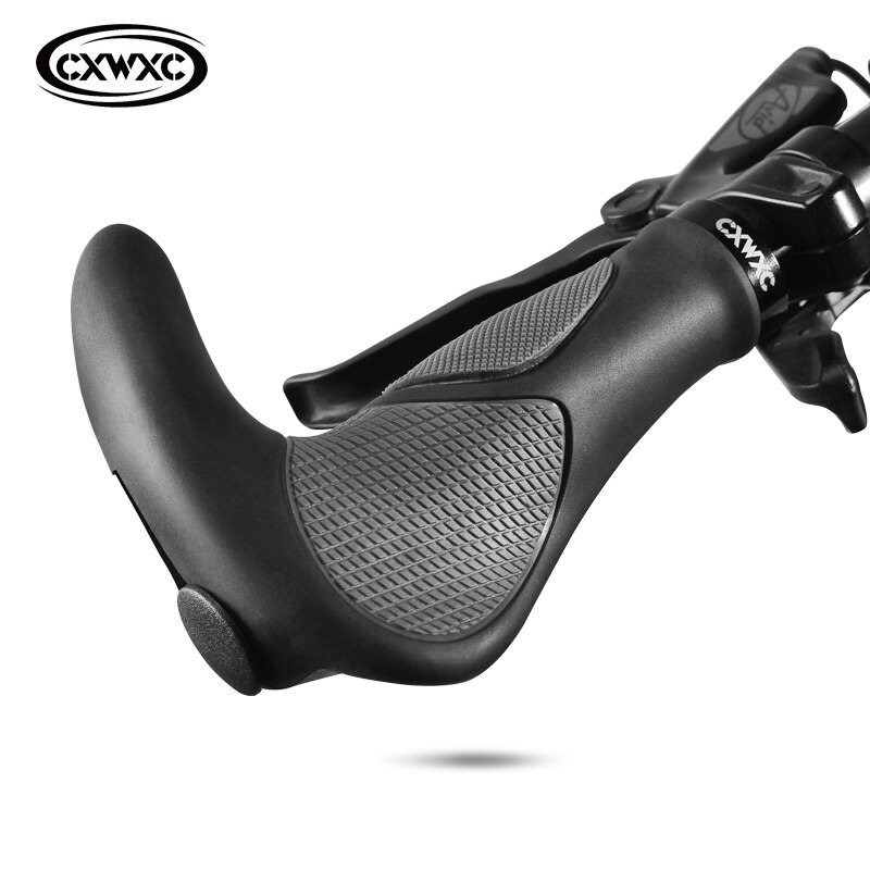 Poignées De Guidon Vélo Ergonomiques Antidérapantes - Universelles 22.2 Mm, Caoutchouc TPR, Pour VTT, Vélo électrique