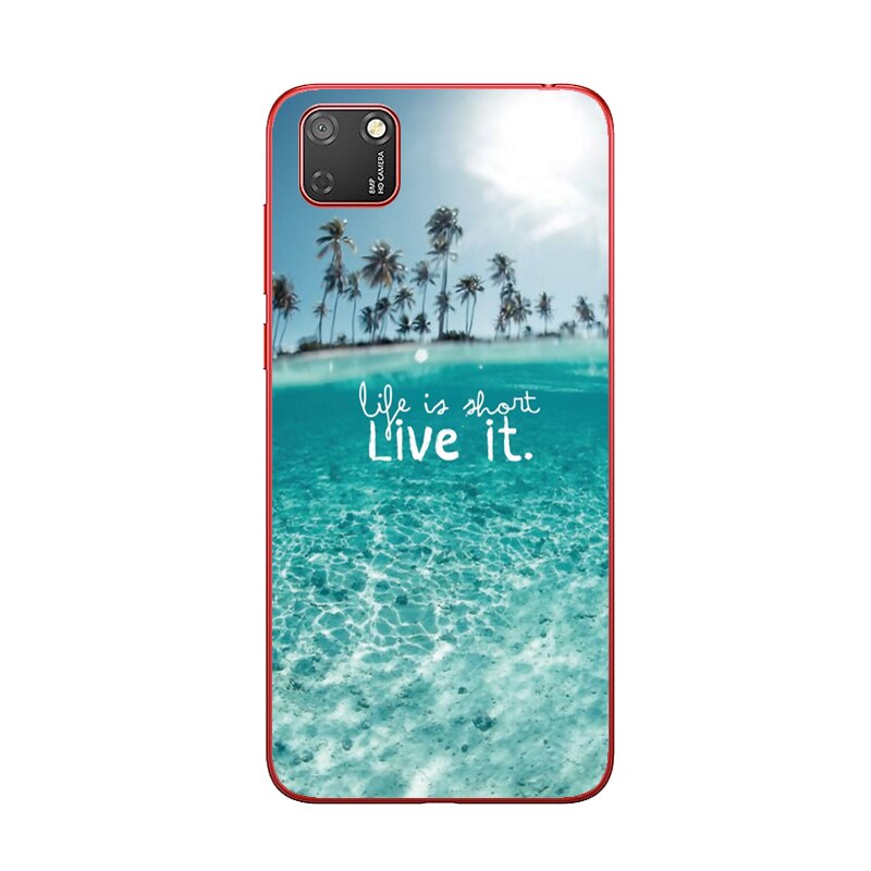 Silicon Case For Huawei HONOR 9S Case 5.45" Painted Soft TPU Phone Cover On Honor 9S 9 S DUA-LX9 Back Protective Coque Bumper