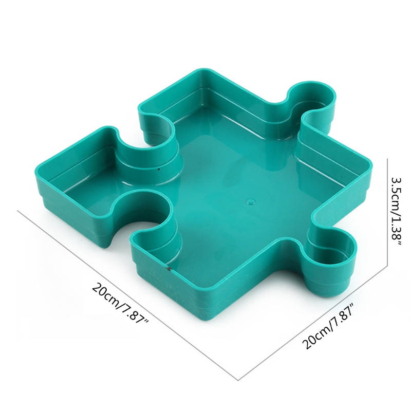 Boîte de tri de Puzzle 1000 pièces, plateaux de tri pratiques pour le rangement, décoration de la maison, fournitures scolaires et de bureau
