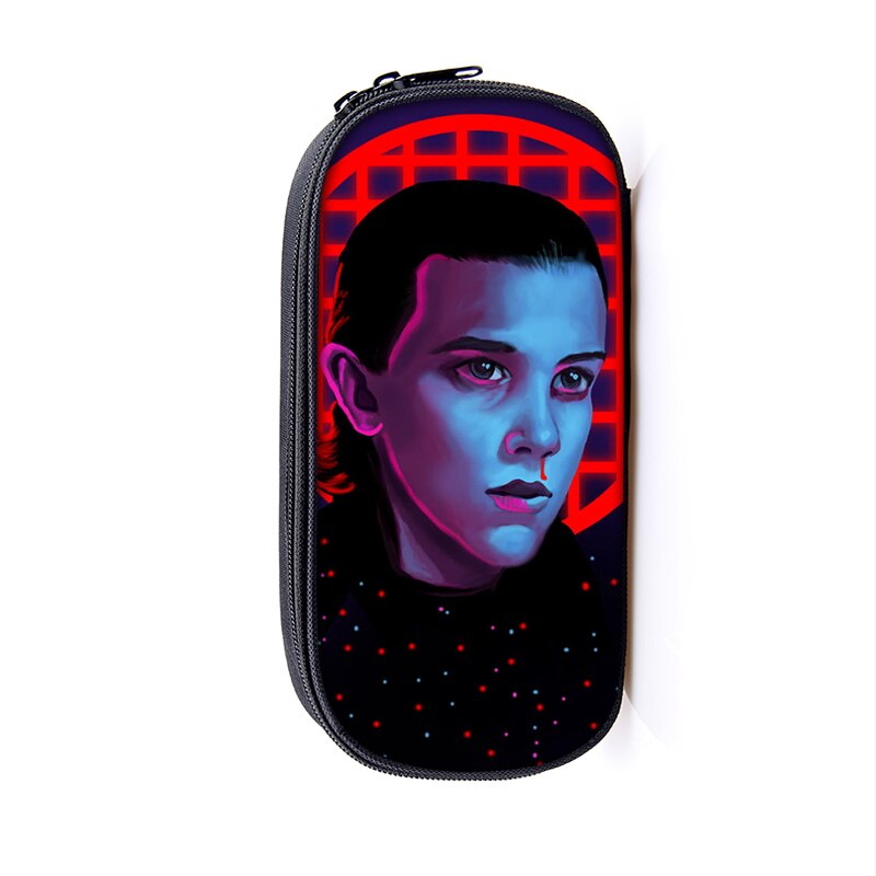 Stranger Things Cosmetic Case Pencil Bags Boys Girls School Case Children Stationary Bag Women Makeup Bag Kids Pencil Box: dqbbstrangerthis12