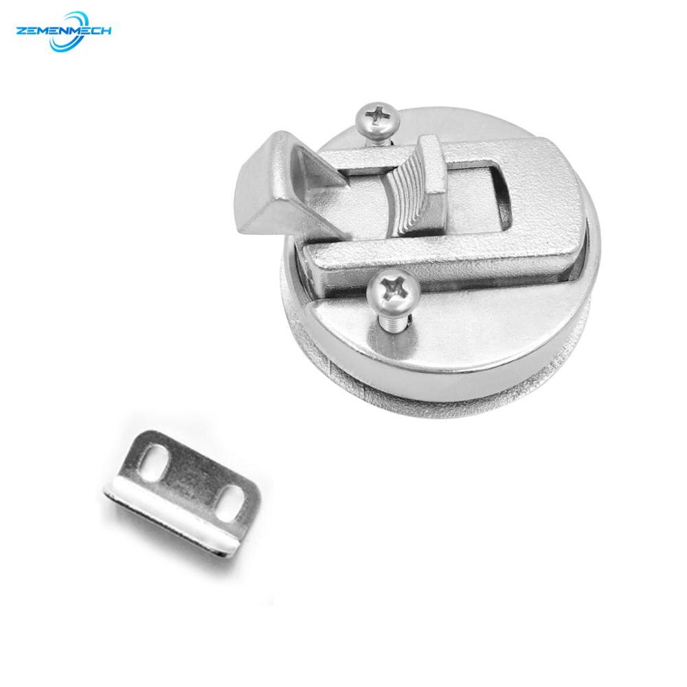 Boat Accessories 316 Stainless Steel NO Key Flush Boat Marine Latch Flush Pull Latches Slam Lift Handle Deck Marine Hardware