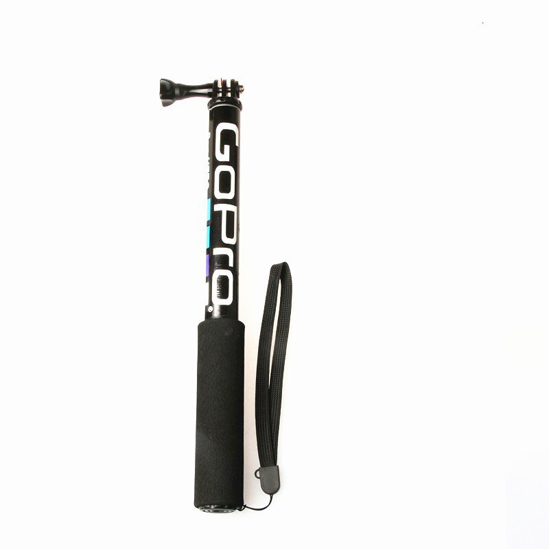 Auto selfie vara handheld extensível pólo monopé telefone titular adaptador para go pro herói 9 8 10 xiaomi yi 4k lite sjcam sj5000: Only Monopod