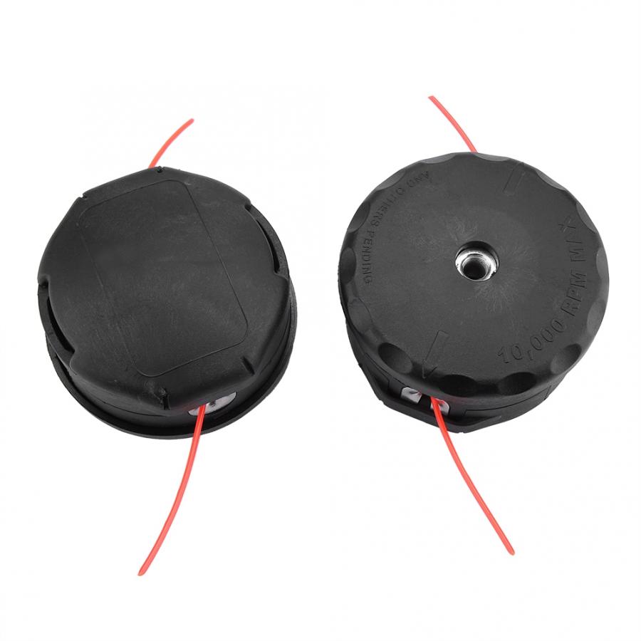 2Pcs String Trimmer Head for Lawn Mower Echo Speed-Feed 400 Heads SRM-225 SRM-230 SRM-210 Garden Tools Parts