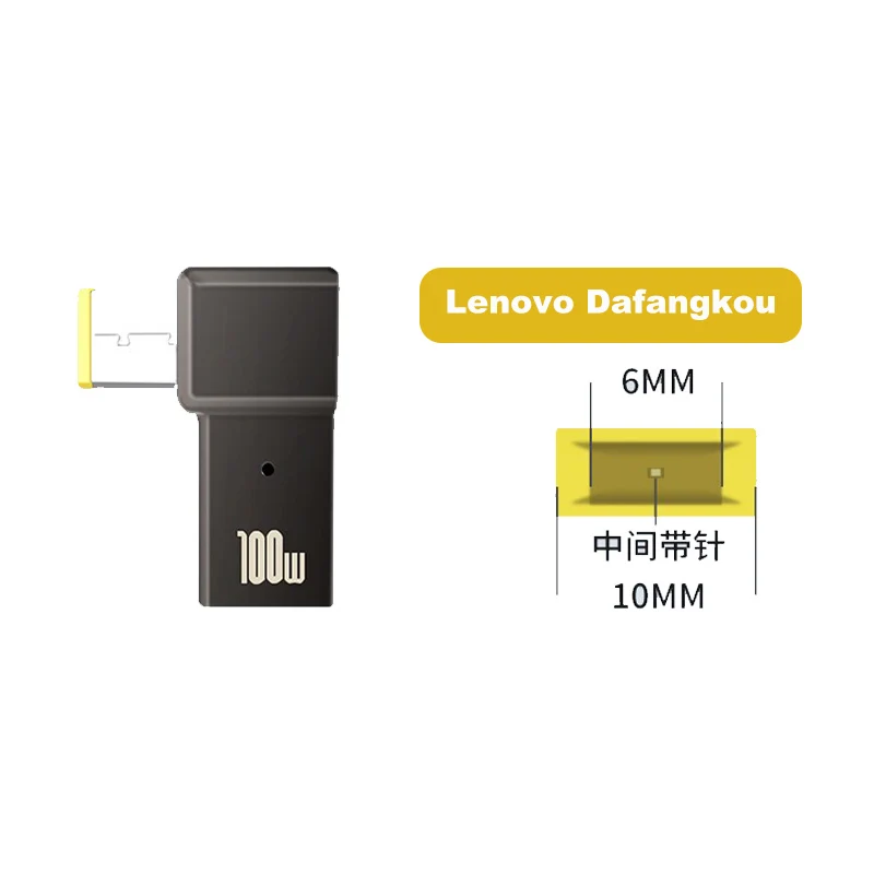 ​100W USB Type C Fast Charging Adapter Plug Connector Universal USB C Laptop Charger Converter for Dell Asus Hp Acer Lenovo: Lavender