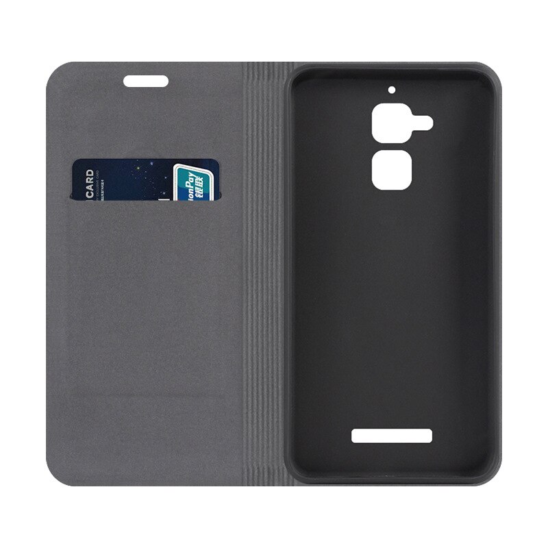 Book Case For Asus Zenfone 3 Max ZC520TL PU Leather Wallet Flip Cover For Zenfone 3 Max ZC520TL Silicon Soft Back Cover Capa